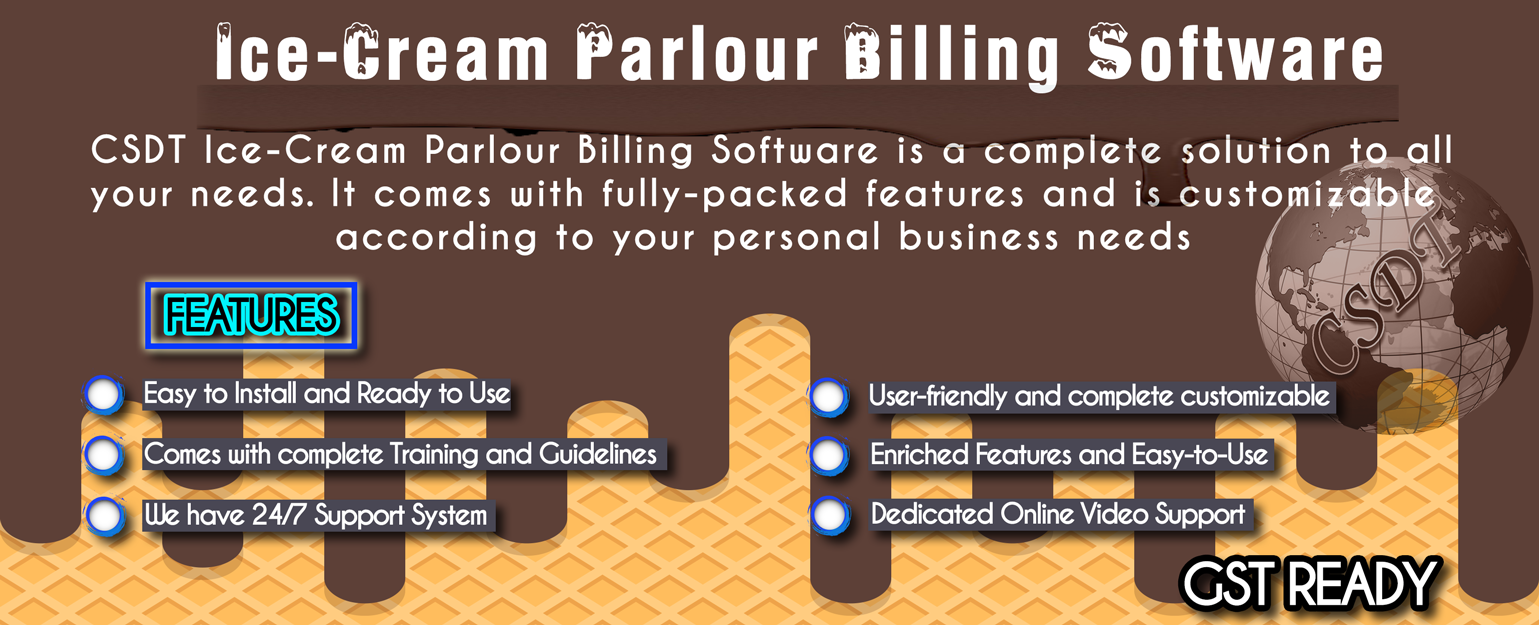 Ice cream parlours Software