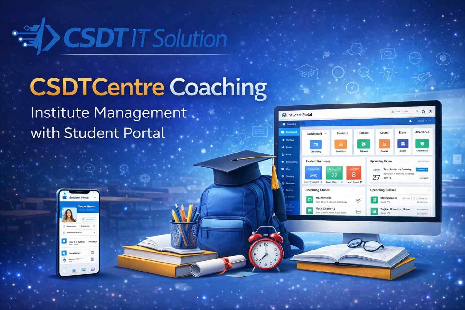 Coaching Institute management Software development company